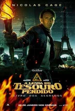 Baixar A Lenda do Tesouro Perdido - Livro dos Segredos - DVD-R