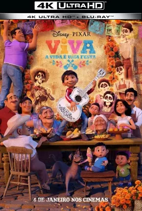 Baixar Viva - A Vida é Uma Festa - Coco 4K UHD